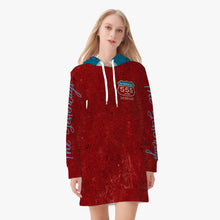 Load image into Gallery viewer, 226. Women&#39;s THE YESTERDAYS Hoodie Dress