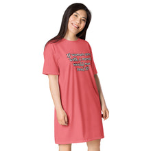 Load image into Gallery viewer, If women came  with a manual, would men read it? Sleeping T-shirt