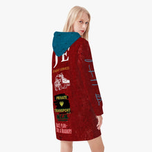 Load image into Gallery viewer, 226. Women&#39;s THE YESTERDAYS Hoodie Dress