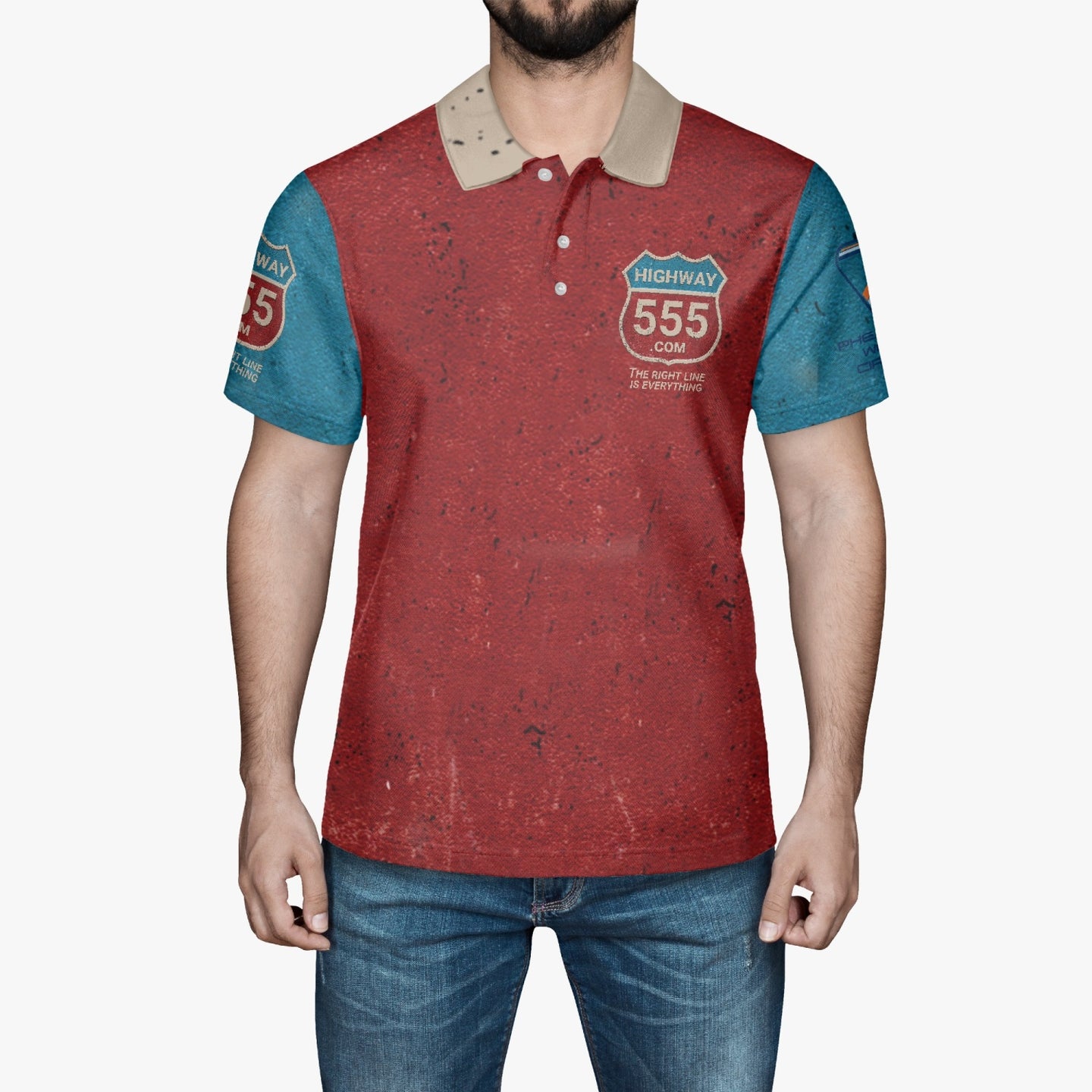 Highway 555 Racing Tomorrows Polo Shirt