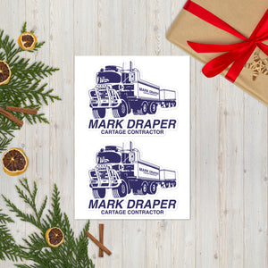 Highway555 Sticker sheet