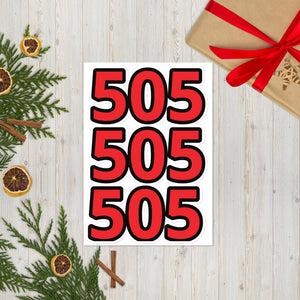Highway555 Sticker sheet