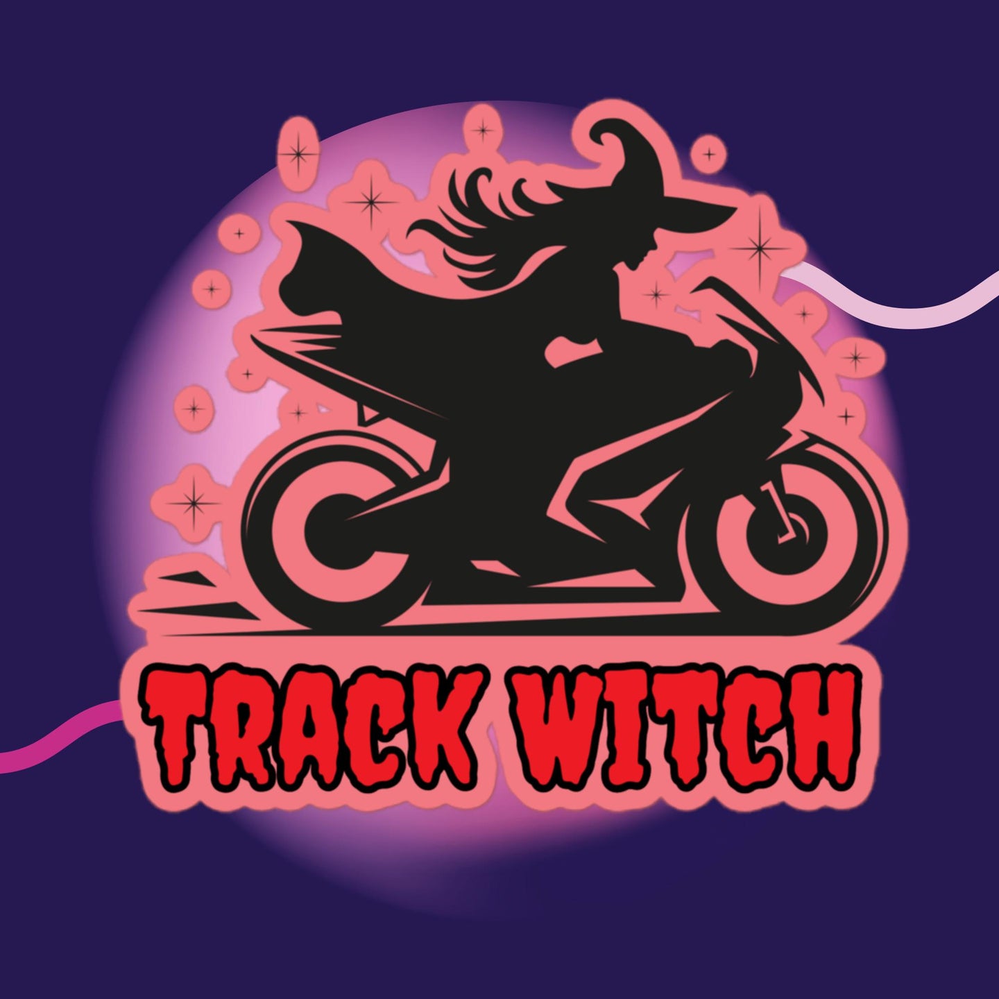 Track Witch sticker