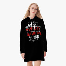 Load image into Gallery viewer, Wine or Else Women&#39;s Hoodie Dress