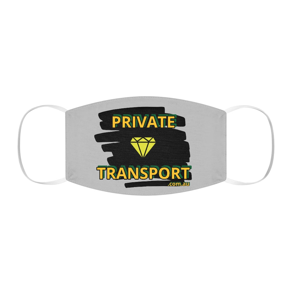 Private Transport Face Mask             PRINTED IN THE UK ALLOW 40 DAYS FOR DELIVERY