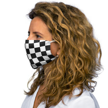 Load image into Gallery viewer, Checkered Flag Face Mask                  PRINTED IN THE UK ALLOW 40 DAYS FOR DELIVERY