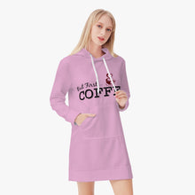 Load image into Gallery viewer, BUT  FIRST COFFEE Women&#39;s Hoodie Dress