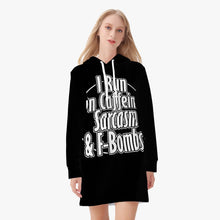 Load image into Gallery viewer, THE F-BOMB Women&#39;s Hoodie Dress