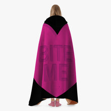 Load image into Gallery viewer, BITE ME Hoodie Blanket