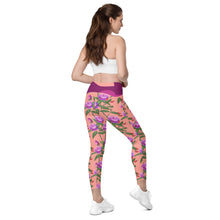 Load image into Gallery viewer, Crossover leggings with pockets