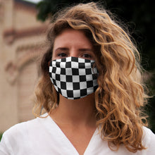 Load image into Gallery viewer, Checkered Flag Face Mask                  PRINTED IN THE UK ALLOW 40 DAYS FOR DELIVERY