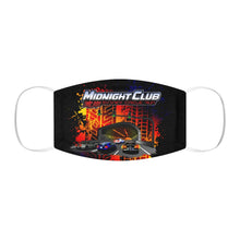 Load image into Gallery viewer, MIDNIGHT CLUB Face Mask         PRINTED IN THE UK ALLOW 40 DAYS FOR DELIVERY