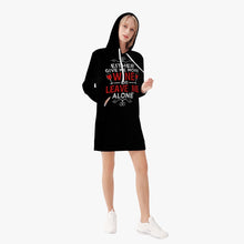 Load image into Gallery viewer, Wine or Else Women&#39;s Hoodie Dress