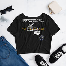 Load image into Gallery viewer, JDM Meet Up Women’s Crop Tee