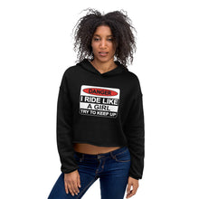 Load image into Gallery viewer, Danger Girl Crop Hoodie