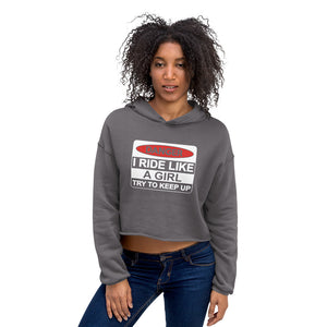 Danger Girl Crop Hoodie