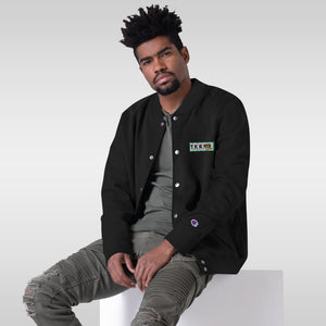 TEAM KWAKA Embroidered Champion Bomber Jacket