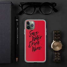 Load image into Gallery viewer, Drink Wine iPhone 11 Case