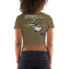 Load image into Gallery viewer, JDM Line Up Women’s Crop Tee