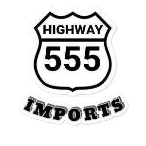Highway555 stickers