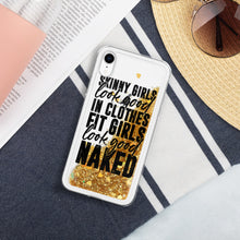 Load image into Gallery viewer, Fit Girls Liquid Glitter Phone Case