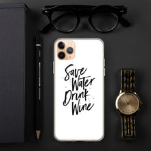 Load image into Gallery viewer, Drink Wine iPhone 11 Case