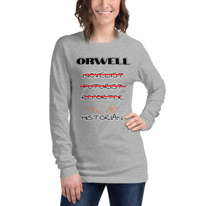 Orwell Unisex Long Sleeve Tee