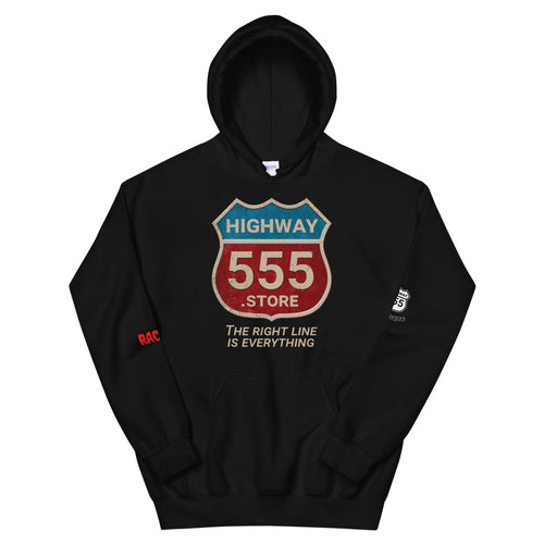 HIGHWAY 555 Unisex Hoodie