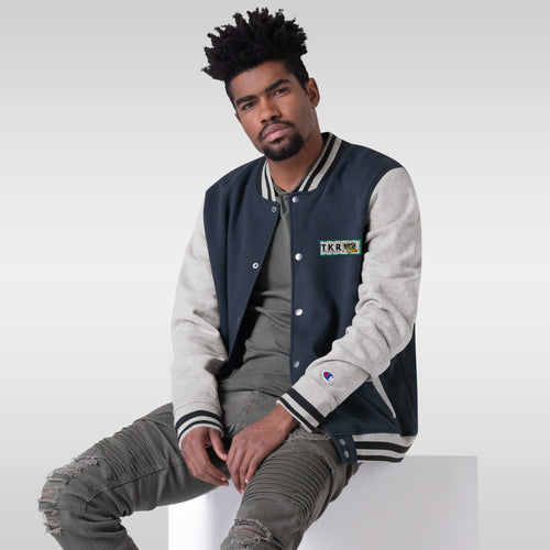 TEAM KWAKA Embroidered Champion Bomber Jacket