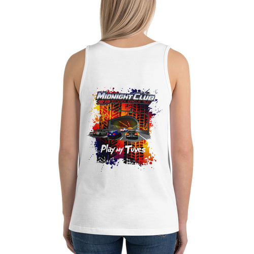 The Midnight Club back print Tank Top