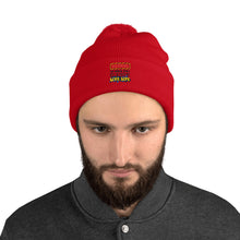 Load image into Gallery viewer, Live Life Pom-Pom Beanie