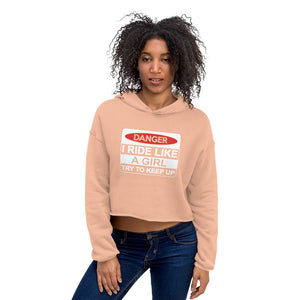 Danger Girl Crop Hoodie