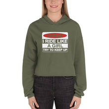 Load image into Gallery viewer, Danger Girl Crop Hoodie