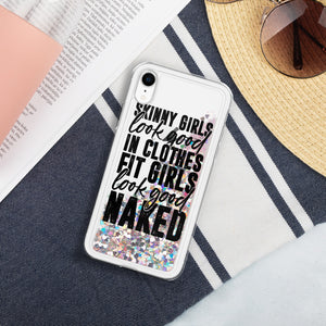 Fit Girls Liquid Glitter Phone Case