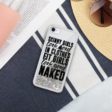 Load image into Gallery viewer, Fit Girls Liquid Glitter Phone Case