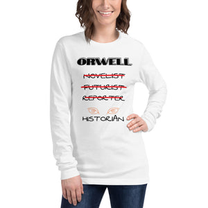 Orwell Unisex Long Sleeve Tee