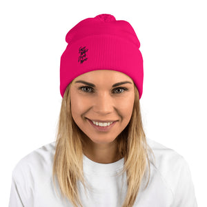 Save Water Pom-Pom Beanie