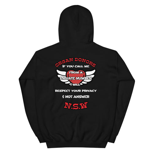 ORGAN DONORS Unisex Hoodie