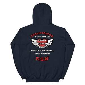 ORGAN DONORS Unisex Hoodie