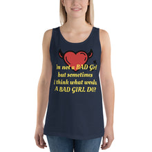 Load image into Gallery viewer, BAD GIRL Tank Top