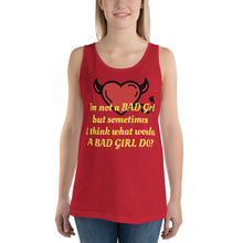 Load image into Gallery viewer, BAD GIRL Tank Top