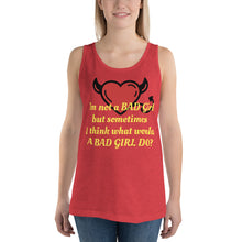 Load image into Gallery viewer, BAD GIRL Tank Top